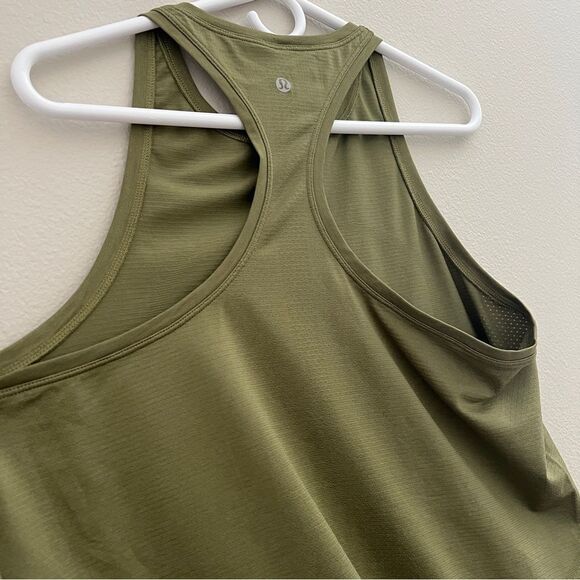 Lululemon Swiftly Tech Racerback Tank Top green women’s size 12 - Picture 4 of 5
